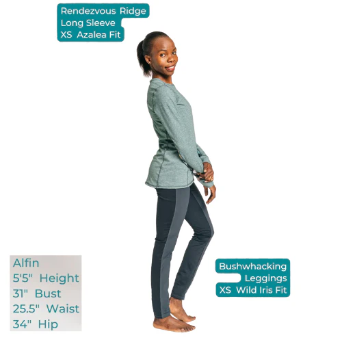 Women's Rendezvous Ridge Long Sleeve by Alpine Fit - Image 5