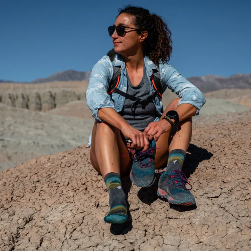 Women's Sunset Ledge Micro Crew Lightweight Hiking Sock by Darn Tough - Image 5